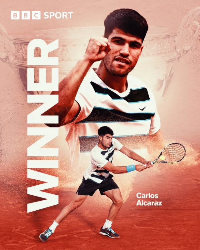 Carlos Alcaraz wins the French Open