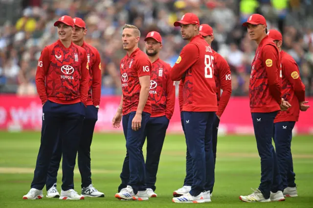 England watch replay on big screen