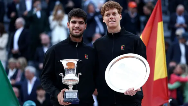 Carlos Alcaraz and Jannik Sinner