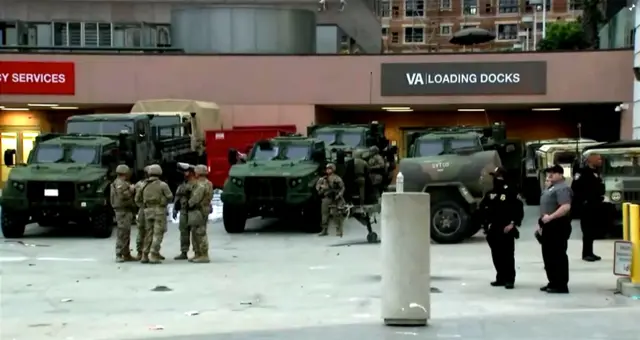 National Guard in LA