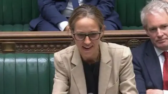 Shadow pensions secretary Helen Whately speaks in the Commons