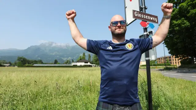 Scotland fan