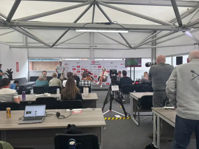 press room