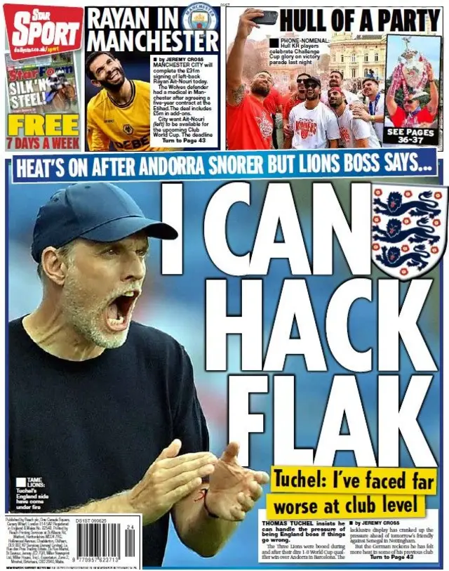 Star Sport back page