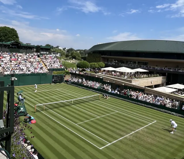 View of court 18