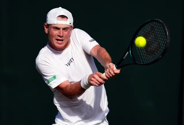 Jack Pinnington Jones at Wimbledon