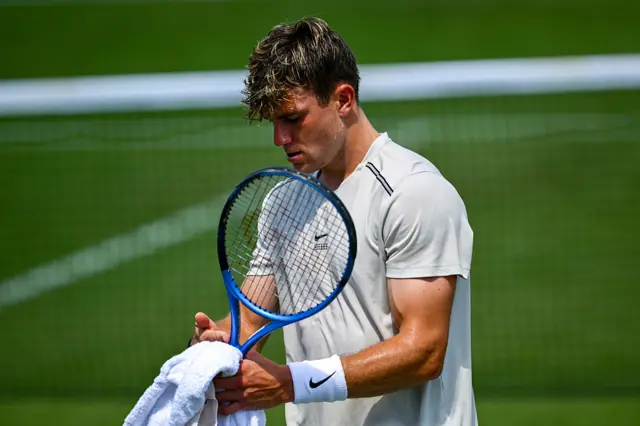 Jack Draper at Wimbledon