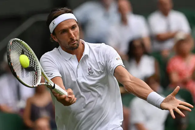 Arthur Rinderknech at Wimbledon