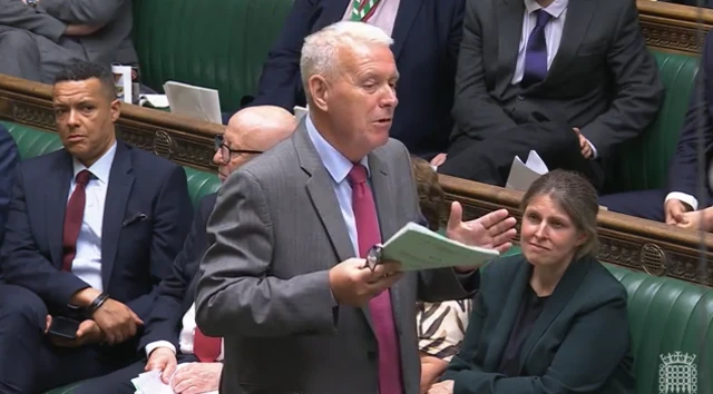 Ian Lavery speaking in the Commons