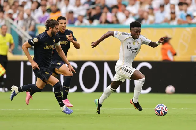 Vinicius Jr in action for Real Madrid