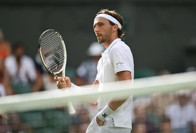 Arthur Rinderknech at Wimbledon