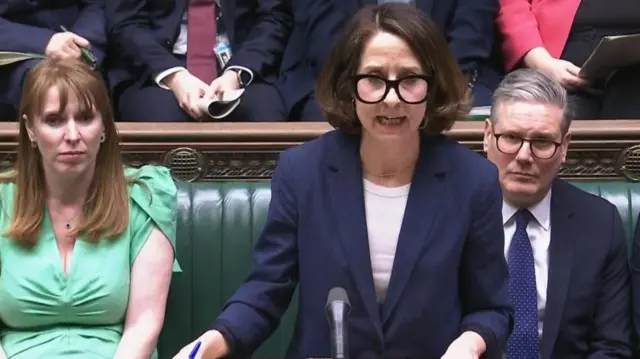 Liz Kendall speaking in the House of Commons