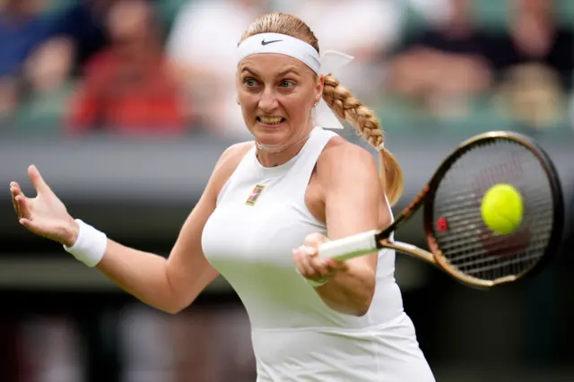 Petra Kvitova at Wimbledon