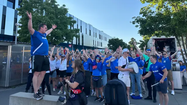 Iceland fans