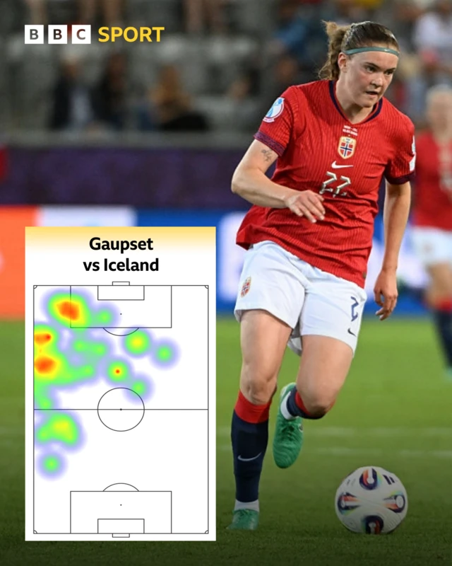 Signe Gaupset heat map