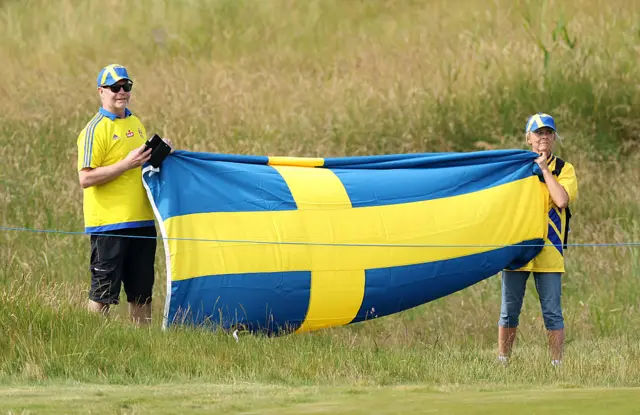 Swedish fans