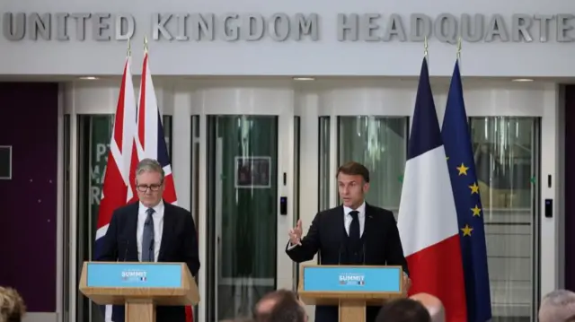Starmer and Macron