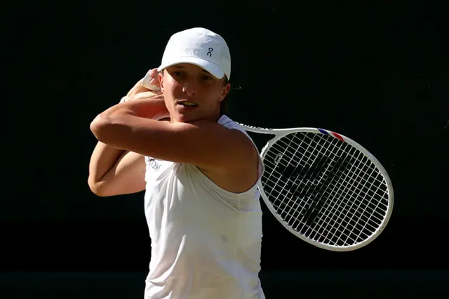 Iga Swiatek at Wimbledon