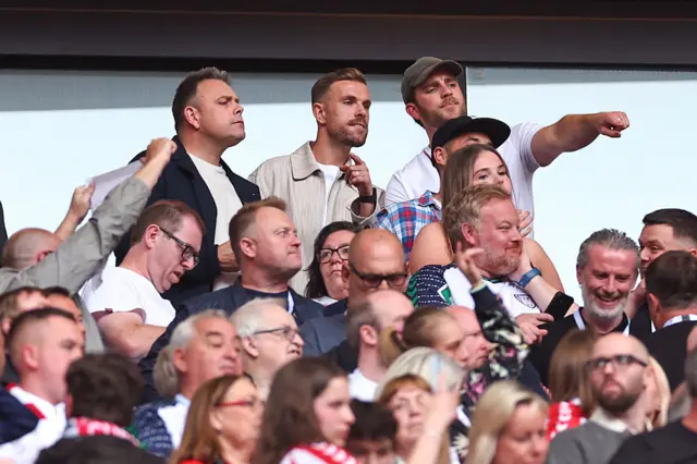Jordan Henderson at the play-off final