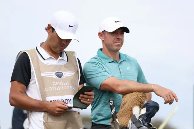 Rory McIlroy and caddie Harry Diamond