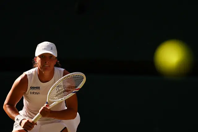 Iga Swiatek at Wimbledon