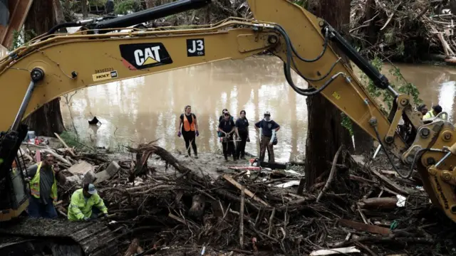 First responders survey damage after the Texas floods