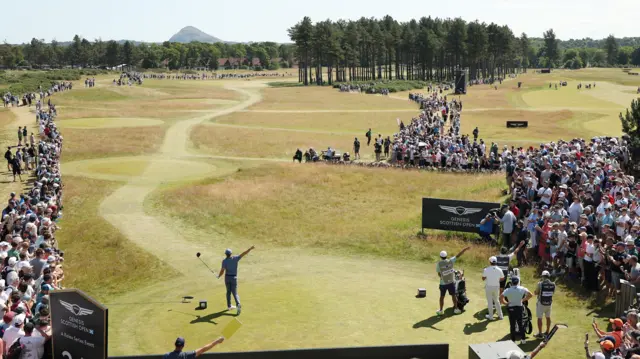 McIlroy in action