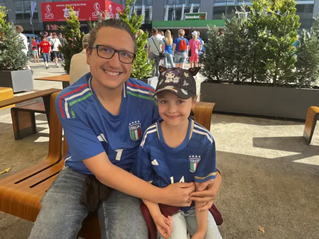 Italy fans in Bern