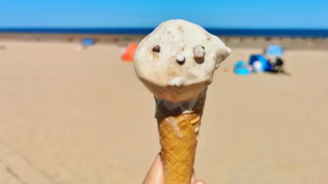 An ice cream