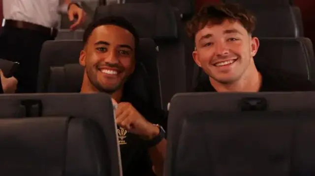 Keelan Giles and Dan Edwards