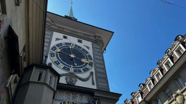 Clock tower in Bern