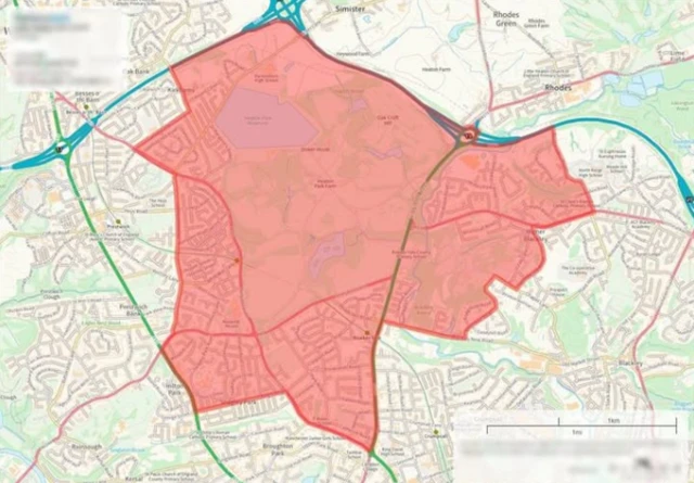 Police dispersal zone