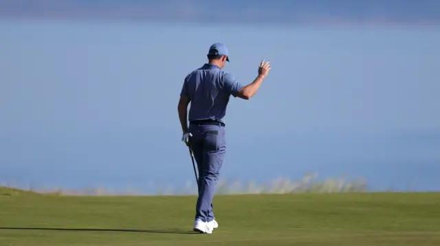 McIlroy celebrates