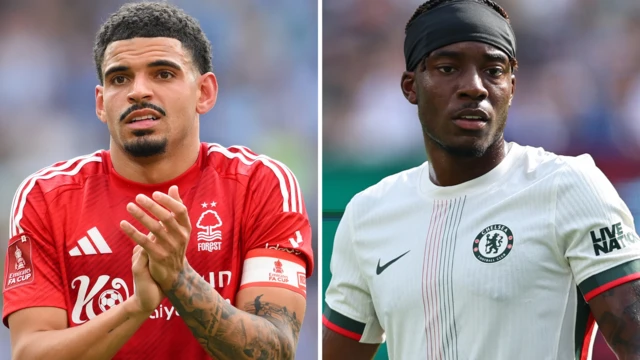 Morgan Gibbs-White and Noni Madueke