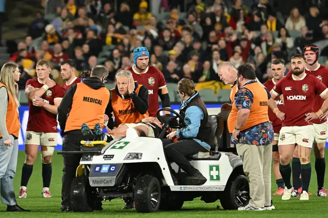 Luke Cowan-Dickie departs