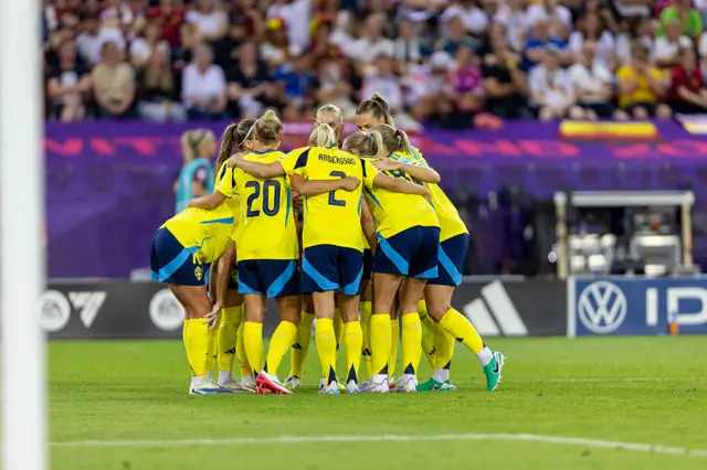 Sweden celebrate