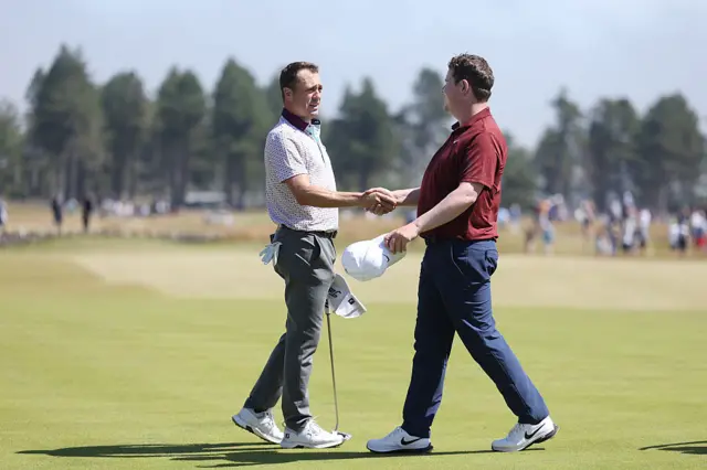 Justin Thomas and Bob MacIntyre