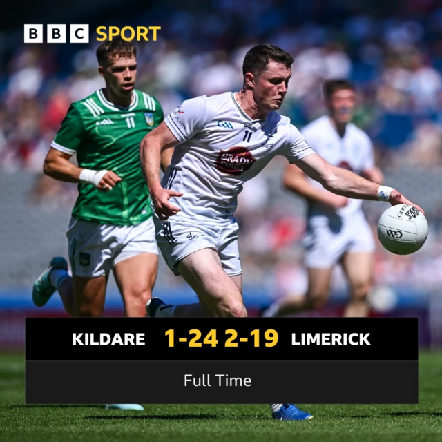 Kildare 1-24 Limerick 2-19 (Result)