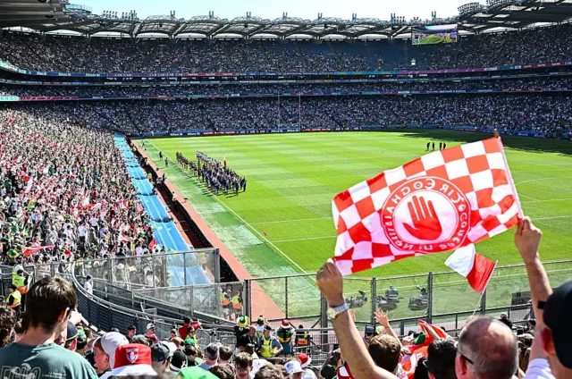 Support at Croke Park