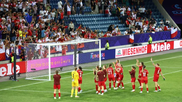 Poland celebrate