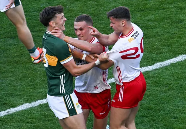 Action between Kerry and Tyrone