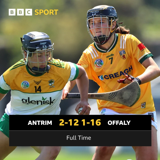 FT: Antrim 2-12 Offaly 1-16