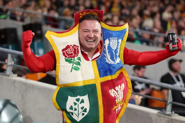 A Lions fan