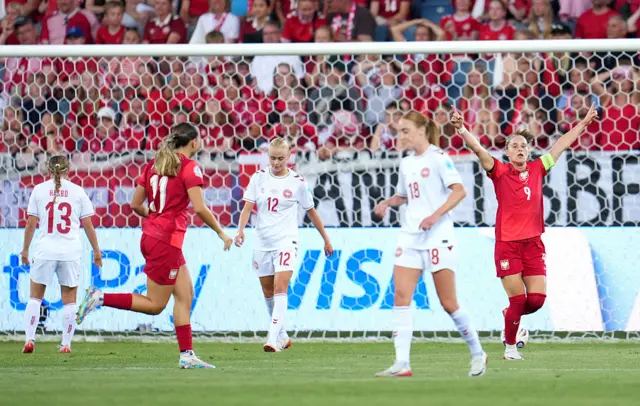 Ewa Pajor scores