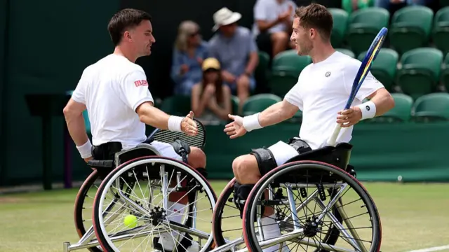 Alfie Hewett and Gordon Reid