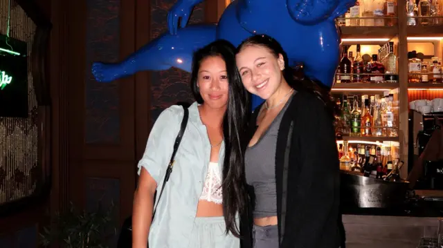 Priscilla Hon and Amanda Anisimova