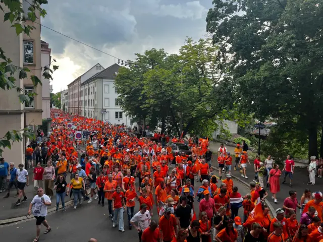 Netherlands fan march