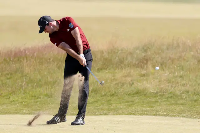 Nick Taylor in action
