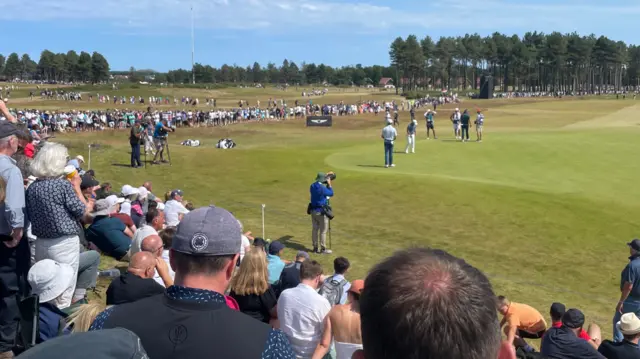 Golf fans
