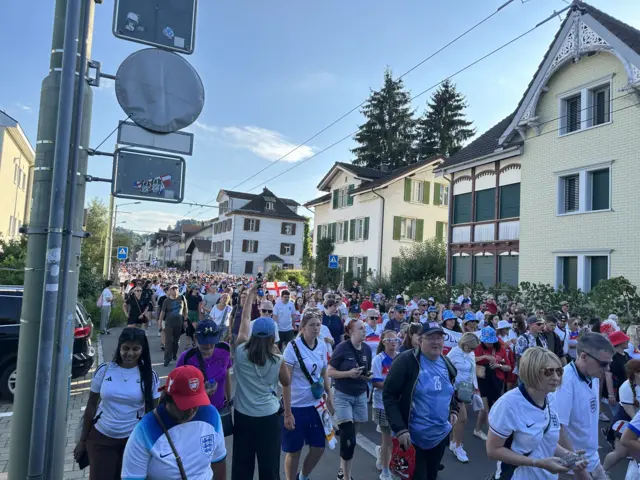 England fans
